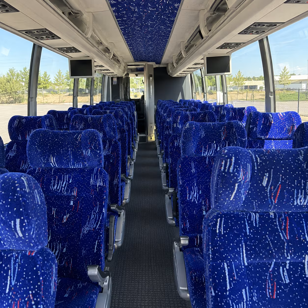 yucaipa charter bus interior
