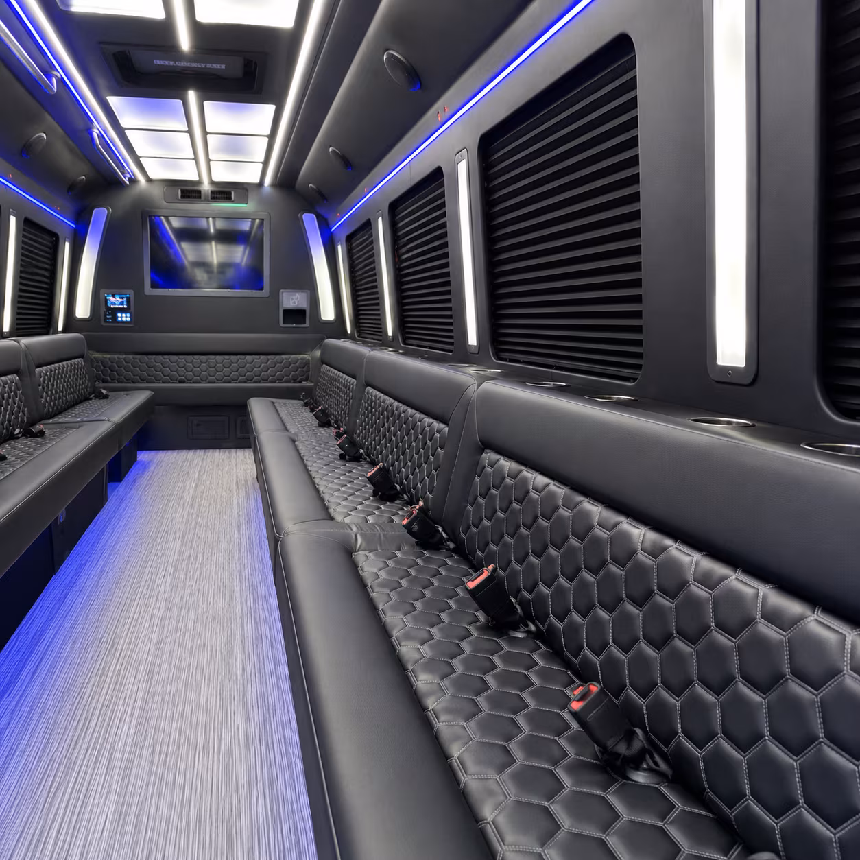 yucaipa party bus rentals inside