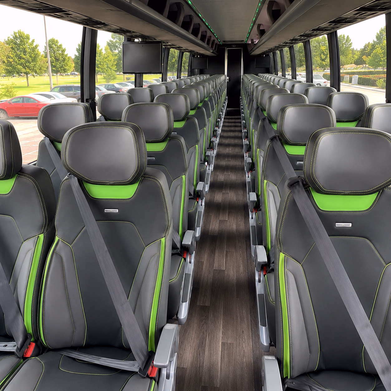 yucaipa private event transportation onboard seating